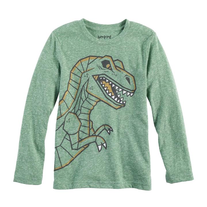 Boys 4-10 Jumping Beans&reg; Heathered Graphic Tee, Size: 5, Light Blue