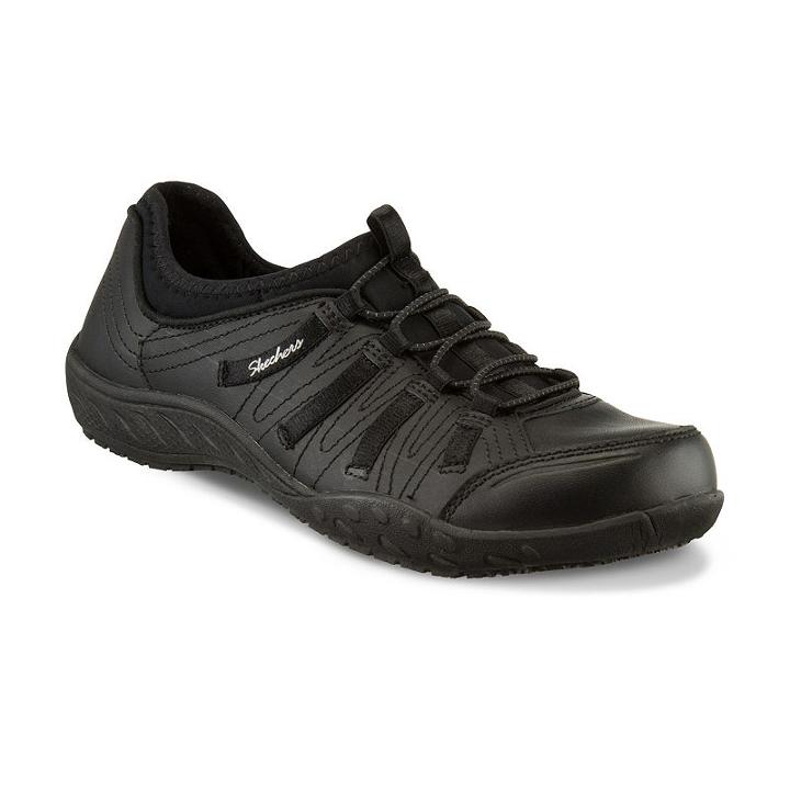 Skechers Work Relaxed Fit Rodessa Sr Women's Shoes, Size: 9, Grey (charcoal)