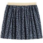 Girls 4-12 Carter's Cheetah Shirred Skirt, Size: 10-12, Print
