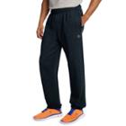 Men's Champion Fleece Powerblend Relaxed Pants, Size: Small, Blue (navy)