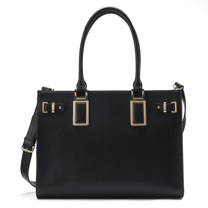 Apt. 9&reg; Phoebe Tote, Women's, Black