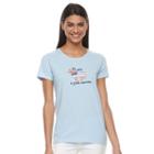 Women's Mccc American Graphic Tee, Size: Large, Blue