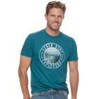Men's Sonoma Goods For Life&trade; Never Stop Exploring Tee, Size: Small, Turquoise/blue (turq/aqua)