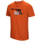 Men's Under Armour Baltimore Orioles State Tee, Size: Medium, Brt Orange