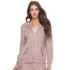Women's Juicy Couture Embellished Hooded Jacket, Size: Small, Light Pink