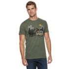 Men's Sonoma Goods For Life&trade; Outdoor Graphic Tee, Size: Small, Dark Green