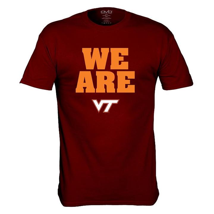 Men's Virginia Tech Hokies We Are Tee, Size: Xl, Dark Red