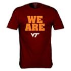 Men's Virginia Tech Hokies We Are Tee, Size: Xl, Dark Red
