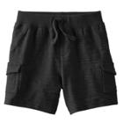 Boys 4-10 Jumping Beans&reg; Slubbed Cargo Shorts, Size: 7x, Black
