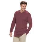 Big & Tall Sonoma Goods For Life&trade; Modern-fit Supersoft Thermal Henley, Men's, Size: 4xb, Dark Red