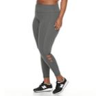 Plus Size Balance Collection Cut-out Leggings, Women's, Size: 1xl, Med Grey