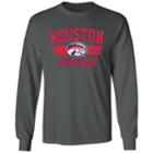 Men's Houston Cougars Splitter Tee, Size: Xxl, Grey (charcoal)