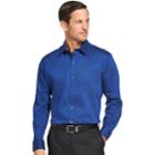 Men's Van Heusen Traveler Bedford Slim-fit Stretch Non-iron Button-down Shirt, Size: Medium, Blue