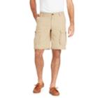 Big & Tall Izod Seaside Classic-fit Mini-ripstop Cargo Shorts, Men's, Size: 48, Med Beige