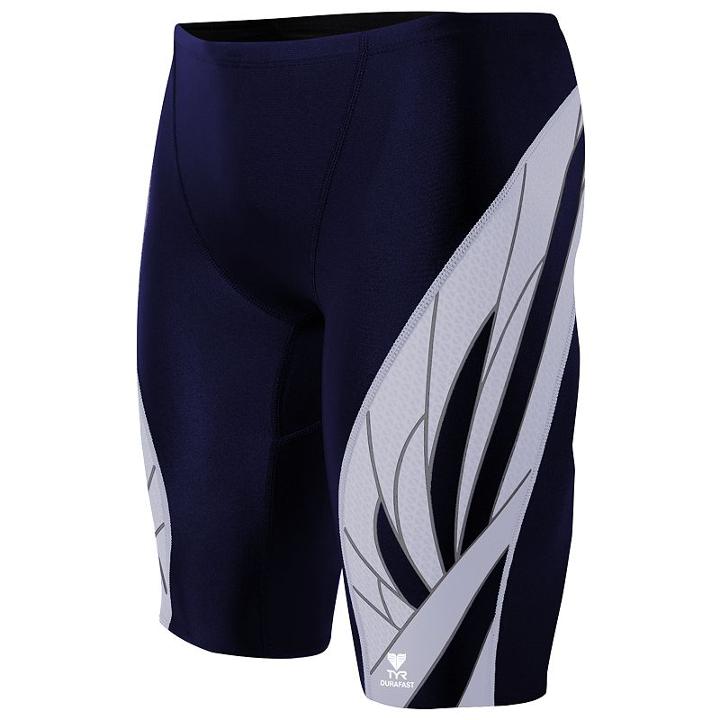 Men's Tyr Durafast Elite Phoenix Swimsuit, Size: 36, Dark Blue