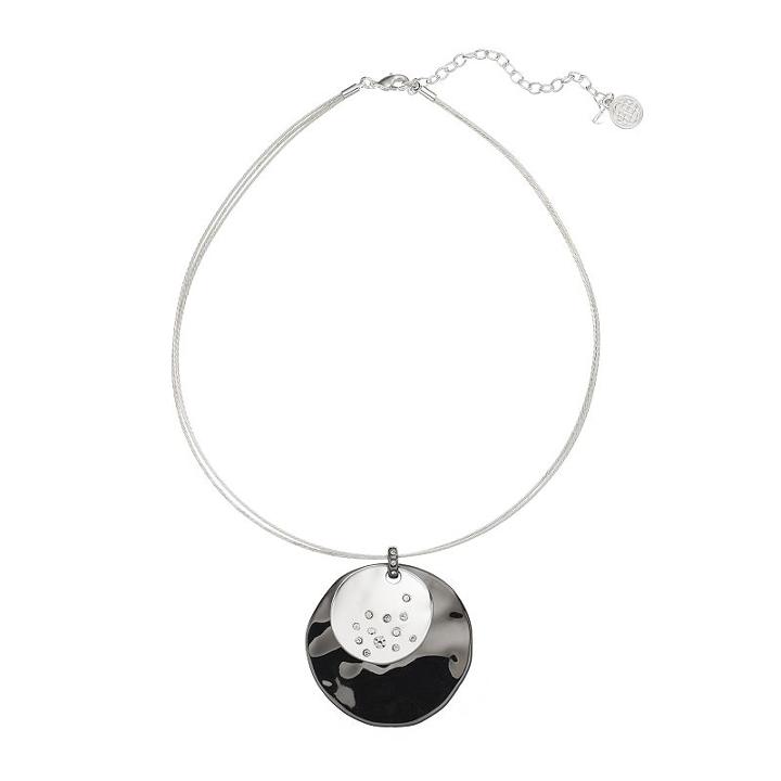 Dana Buchman Wire Multirow Pendant Necklace, Women's, Ovrfl Oth
