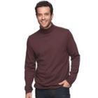 Men's Croft & Barrow&reg; Classic-fit Turtleneck, Size: Xxl, Brown