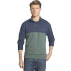 Big & Tall Izod Classic-fit Colorblock Fleece Pullover, Men's, Size: 4xb, Green Oth