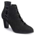 New York Transit Come & Go Women's Ankle Boots, Size: Medium (10), Black