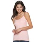 Juniors' So&reg; Solid Cinched Cami, Teens, Size: Xs, Light Pink