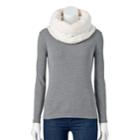 Women's Sonoma Goods For Life&trade; Chunky Cable-knit Lined Snood, Natural