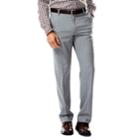 Men's Haggar&reg; Suit Up System Slim-fit Flat-front Suit Pants, Size: 38x30, Light Grey