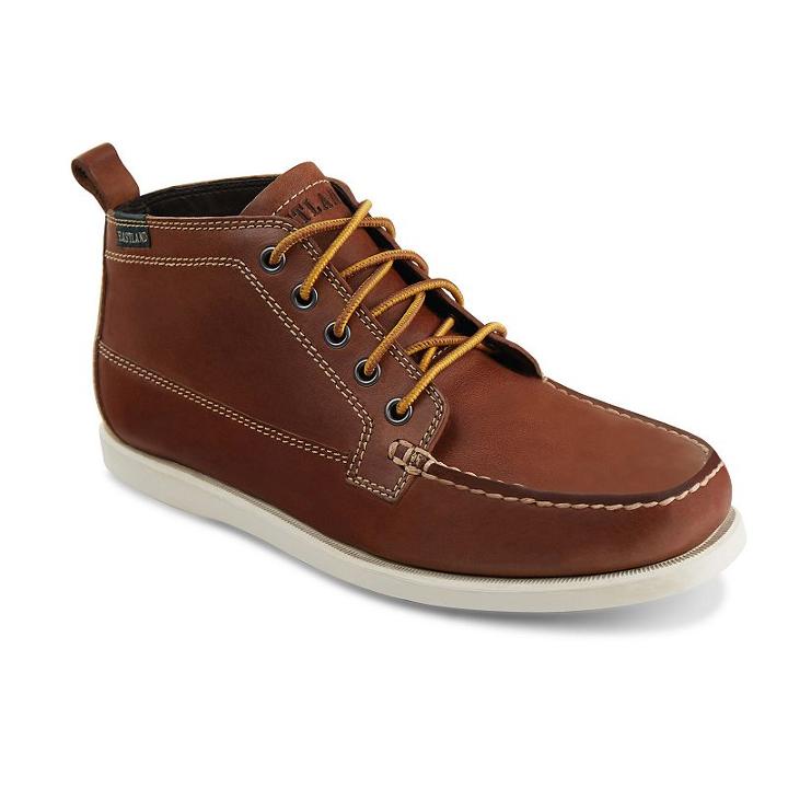 Eastland Seneca Camp Men's Moccasin Chukka Boots, Size: Medium (11), Med Beige