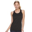 Women's Tek Gear&reg; Banded Hem Racerback Tank, Size: Large, Black