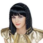 Cleopatra Costume Wig - Adult, Women's, Black