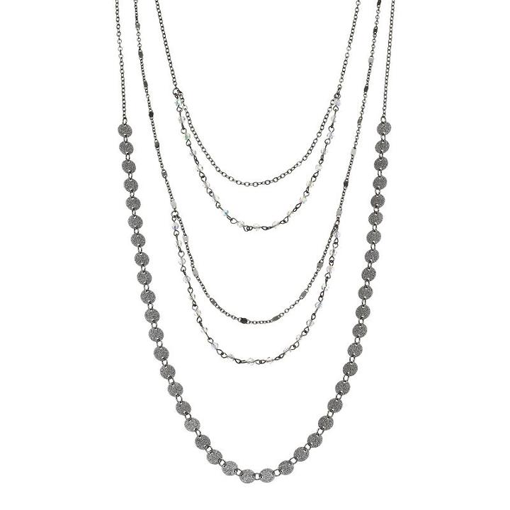 Apt. 9&reg; Multistrand Necklace, Women's, Natural