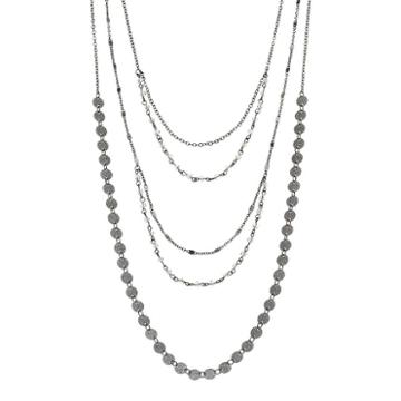 Apt. 9&reg; Multistrand Necklace, Women's, Natural