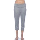 Women's Pl Movement By Pink Lotus Lounge Capri Sweatpants, Size: Medium, Grey Other