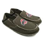 Men's Ohio State Buckeyes Cazulle Canvas Loafers, Size: 8, Grey