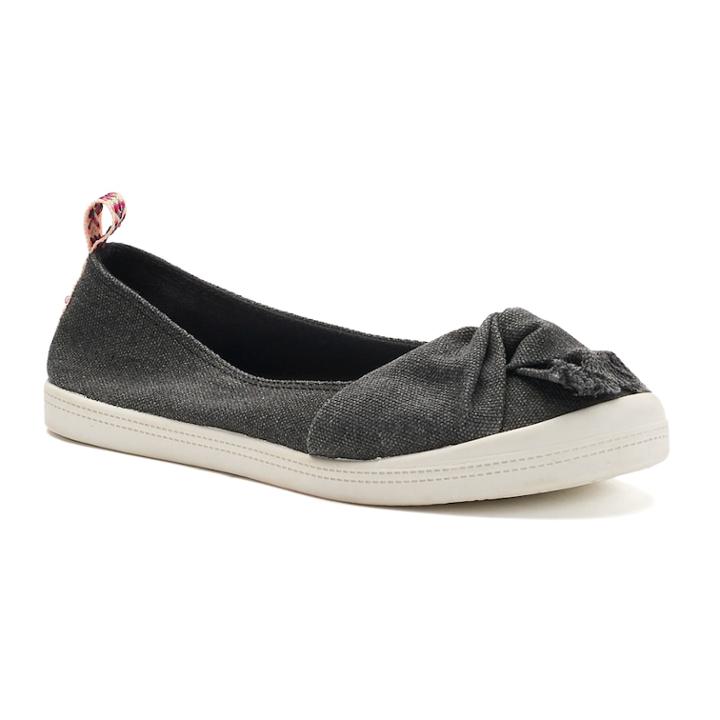 Sugar Goal Women's Ballet Flats, Size: Medium (10), Black