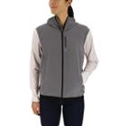 Women's Adidas Voyager Hooded Packable Rain Jacket, Size: Xs, Light Grey