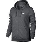 Women's Nike French Terry Zip Up Hoodie, Size: Medium, Grey Other