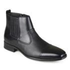 Vance Co. Alex Men's Cap-toe Dress Boots, Size: 7.5, Black