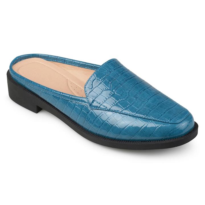 Journee Collection Jaziel Women's Mules, Size: Medium (6.5), Med Blue