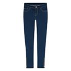 Girls 7-16 Levi's 710 Zipper Ankle Super Skinny Jeans, Size: 10, Med Blue