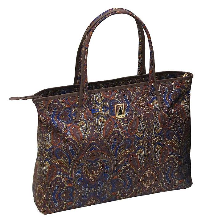 London Fog Soho 360&deg; Hyperlight 20-inch City Shopper, Women's, Size: 20carryon, Brown