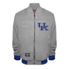 Men's Franchise Club Kentucky Wildcats Edge Fleece Jacket, Size: Medium, Grey