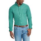Men's Chaps Classic-fit Stretch Button-down Shirt, Size: Small, Green