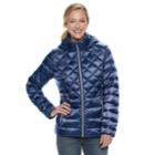 Women's Zeroxposur Vivian Hooded Quilted Packable Down Jacket, Size: Medium, Dawn