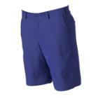 Men's Pebble Beach Contrast Twill Performance Golf Shorts, Size: 40, Blue