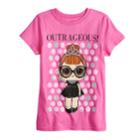Girls 4-6x L.o.l Surprise! Outrageous Graphic Tee, Size: 6x, Brt Pink