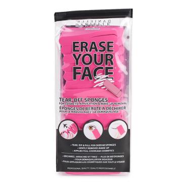 Danielle Creations Erase Your Face Cosmetic Sponges, Pink
