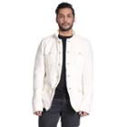 Men's Excelled Linen Shirt Jacket, Size: Xl, White