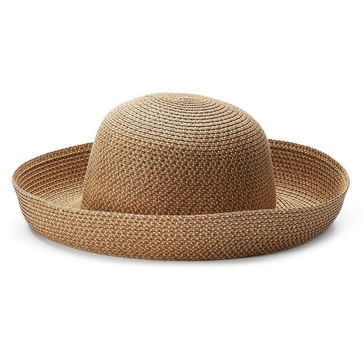 Betmar Classic Roll Up Hat, Women's, Beige Oth