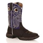 Durango Lady Rebel Powder 'n Lace Women's Cowboy Boots, Size: Medium (8), Purple