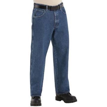 Men's Bulwark Fr Excel Fr Loose-fit Jeans, Size: 28x34, Blue